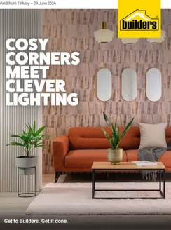Builders catalogue | Builders : Cosy Corners Meet Clever Lighting | 2026-05-19T00:00:00.000Z - 2026-06-29T00:00:00.000Z