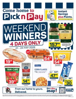 Pick n Pay catalogue in Robertson | Pick n Pay Weekend Specials | 2026-05-21T00:00:00.000Z - 2026-05-24T00:00:00.000Z