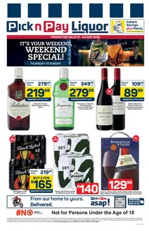 Pick n Pay Liquor catalogue in Port Shepstone | Pick n Pay Liquor Weekend Specials | 2026-05-21T00:00:00.000Z - 2026-05-24T00:00:00.000Z