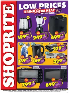 Shoprite catalogue in Bloemhof | Shoprite Winter Favourites 21 May - 7 June | 2026-05-21T00:00:00.000Z - 2026-06-07T00:00:00.000Z