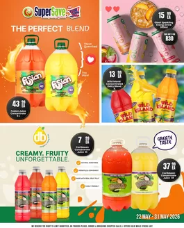 Super Save catalogue in Kempton Park | Exclusive deals for our customers | 2026-05-22T00:00:00.000Z - 2026-05-31T00:00:00.000Z