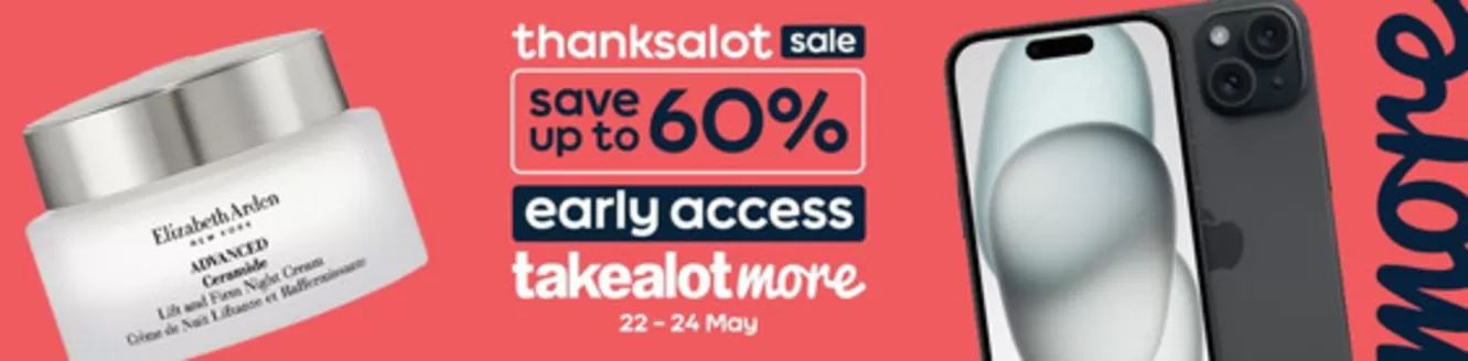takealot catalogue | Thanksalot Sale | 2026-05-22T00:00:00.000Z - 2026-05-24T00:00:00.000Z