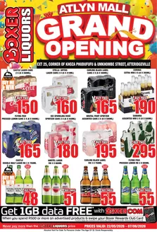 Boxer Liquors catalogue in Ga-Rankuwa | Atlyn Mall Liquor Grand Opening | 2026-05-22T00:00:00.000Z - 2026-06-07T00:00:00.000Z