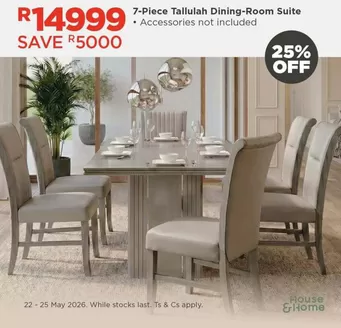 House & Home catalogue in Zithobeni | Exclusive deals for our customers | 2026-05-22T00:00:00.000Z - 2026-05-25T00:00:00.000Z