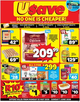 Usave catalogue | Ecusavepricesavings25may07jun2026 | 2026-05-25T00:00:00.000Z - 2026-06-07T00:00:00.000Z