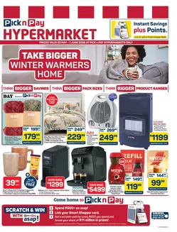 Pick n Pay Hypermarket catalogue | Hypermarket Winter Specials | 2026-05-25T00:00:00.000Z - 2026-06-07T00:00:00.000Z