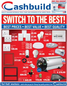 Cashbuild catalogue | Top offers for smart savers | 2026-05-25T00:00:00.000Z - 2026-06-08T00:00:00.000Z