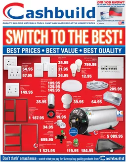 Cashbuild catalogue | Current bargains and offers | 2026-05-25T00:00:00.000Z - 2026-06-08T00:00:00.000Z
