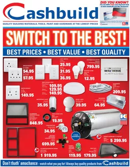 Cashbuild catalogue | Top offers for all bargain hunters | 2026-05-25T00:00:00.000Z - 2026-06-08T00:00:00.000Z