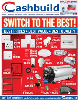 Cashbuild catalogue | Discover attractive offers | 2026-05-25T00:00:00.000Z - 2026-06-08T00:00:00.000Z