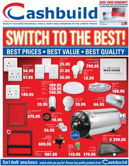 Cashbuild catalogue | Our best offers for you | 2026-05-25T00:00:00.000Z - 2026-06-08T00:00:00.000Z