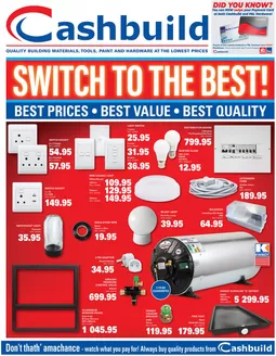 Cashbuild catalogue | Our best deals for you | 2026-05-25T00:00:00.000Z - 2026-06-08T00:00:00.000Z