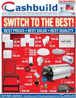 Cashbuild catalogue | Exclusive deals for our customers | 2026-05-25T00:00:00.000Z - 2026-06-08T00:00:00.000Z