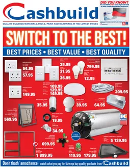 Cashbuild catalogue | Wide range of offers | 2026-05-25T00:00:00.000Z - 2026-06-08T00:00:00.000Z