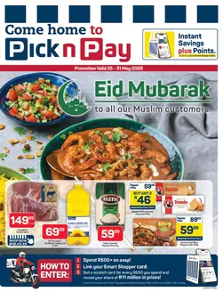 Pick n Pay catalogue | Eid Specials | 2026-05-25T00:00:00.000Z - 2026-05-31T00:00:00.000Z