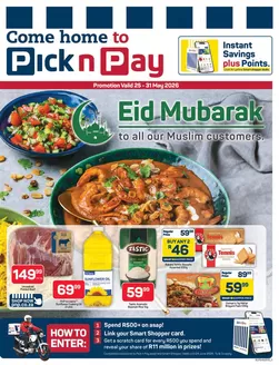 Pick n Pay catalogue in Bethlehem | Eid Specials | 2026-05-25T00:00:00.000Z - 2026-05-31T00:00:00.000Z