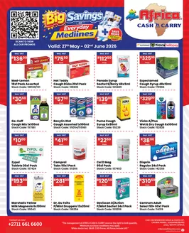 Africa Cash & Carry catalogue | Wednesday Promo | 2026-05-27T00:00:00.000Z - 2026-06-02T00:00:00.000Z