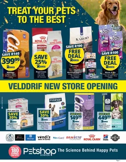 Checkers catalogue | Petshop Science Velddrif Store Opening 28 May | 2026-05-27T00:00:00.000Z - 2026-06-14T00:00:00.000Z