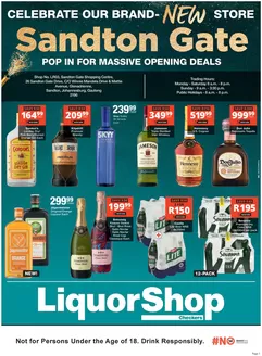 Checkers catalogue | Checkers LiquorShop Sandton Gate Store Opening 23 May | 2026-05-22T00:00:00.000Z - 2026-06-07T00:00:00.000Z
