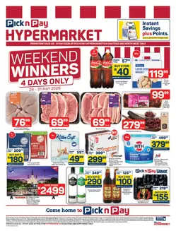 Pick n Pay Hypermarket catalogue in Amsterdam | Hypermarket Weekend Specials | 2026-05-28T00:00:00.000Z - 2026-05-31T00:00:00.000Z