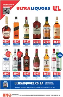 Ultra Liquors catalogue in Somerset West | Ultra Liquors Sale | 2026-05-28T00:00:00.000Z - 2026-05-31T00:00:00.000Z