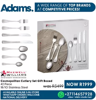 Adams Discount Centre catalogue in Goodwood | Adams Discount Centre Sale | 2026-05-28T00:00:00.000Z - 2026-06-11T00:00:00.000Z