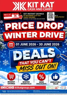 KitKat Cash and Carry catalogue in Mamelodi | Kit Kat Cash and Carry weekly specials | 2026-06-01T00:00:00.000Z - 2026-06-30T00:00:00.000Z