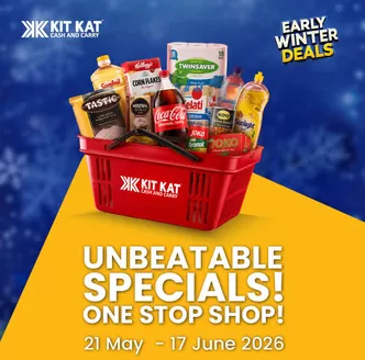 KitKat Cash and Carry catalogue in Zeerust | Our best offers for you | 2026-05-21T00:00:00.000Z - 2026-06-17T00:00:00.000Z
