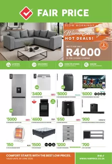 Fair Price catalogue in Graaff Reinet | Slow Mornings, Warm Evenings Hot Deals! | 2026-06-02T00:00:00.000Z - 2026-06-30T00:00:00.000Z