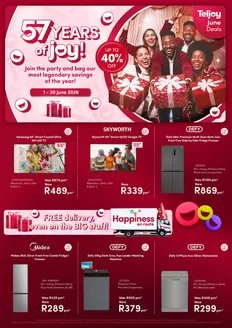 Teljoy catalogue in Newcastle | 57 Years Of Joy! | 2026-06-02T00:00:00.000Z - 2026-06-30T00:00:00.000Z