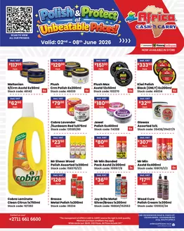 Africa Cash & Carry catalogue in Piet Retief | Tuesday Promo | 2026-06-02T00:00:00.000Z - 2026-06-08T00:00:00.000Z