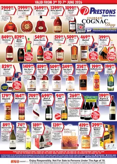 Prestons catalogue in Malamulele | Celebrate Cognac Day | 2026-06-05T00:00:00.000Z - 2026-06-07T00:00:00.000Z