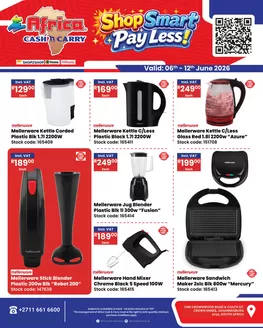 Africa Cash & Carry catalogue in Modjadjiskloof | Saturday Promo | 2026-06-06T00:00:00.000Z - 2026-06-12T00:00:00.000Z