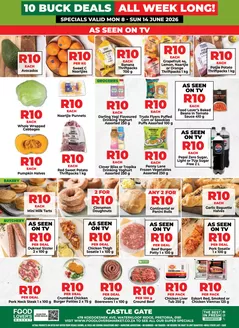 Food Lover's Market catalogue in Modjadjiskloof | Castle Gate - 8 - 14 June 2026 | 2026-06-07T00:00:00.000Z - 2026-06-14T00:00:00.000Z