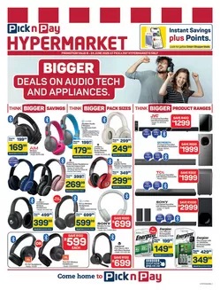 Pick n Pay Hypermarket catalogue in Bredasdorp | Hypermarket Appliances Specials | 2026-06-08T00:00:00.000Z - 2026-06-24T00:00:00.000Z