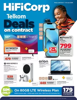 HiFi Corp catalogue in  | Current bargains and offers | 2026-06-07T00:00:00.000Z - 2026-06-30T00:00:00.000Z