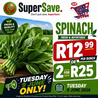 Super Save catalogue in Bredasdorp | Discounts and promotions | 2026-06-09T00:00:00.000Z - 2026-06-09T00:00:00.000Z