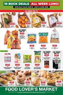 Food Lover's Market catalogue | 10 Buck Week - EC - 8 - 14 June 2026 | 2026-06-07T00:00:00.000Z - 2026-06-14T00:00:00.000Z