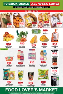 Food Lover's Market catalogue | 10 Buck Week - WC - 8 - 14 June 2026 | 2026-06-07T00:00:00.000Z - 2026-06-14T00:00:00.000Z