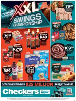 Checkers Hyper catalogue | Checkers XXL Savings Promotion Week 1 Gauteng 8 June | 2026-06-07T00:00:00.000Z - 2026-06-14T00:00:00.000Z