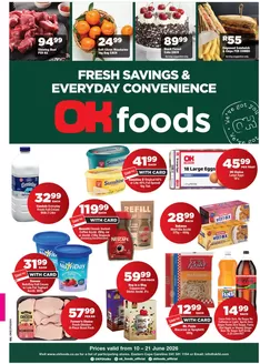OK Foods catalogue in Khutsong | Wide range of offers | 2026-06-10T00:00:00.000Z - 2026-06-21T00:00:00.000Z