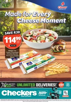 Checkers catalogue in Butterworth | Checkers Clover Cheese Promotion 8 June | 2026-06-07T00:00:00.000Z - 2026-06-28T00:00:00.000Z