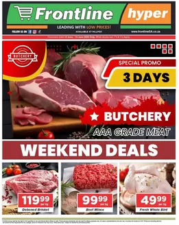 Frontline Hyper catalogue in Evaton | Discover attractive offers | 2026-06-12T00:00:00.000Z - 2026-06-14T00:00:00.000Z