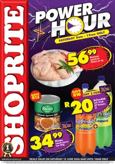 Shoprite catalogue in Bluff | Shoprite Power Hour Deal Drop Eastern Cape Valid 13 June | 2026-06-13T00:00:00.000Z - 2026-06-13T00:00:00.000Z