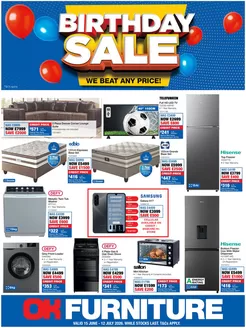 OK Furniture catalogue | Top deals for all customers | 2026-06-15T00:00:00.000Z - 2026-07-12T00:00:00.000Z