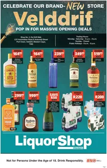 Checkers Liquor Shop catalogue | Checkers LiquorShop Velddrif Store Opening 15 June | 2026-06-14T00:00:00.000Z - 2026-06-28T00:00:00.000Z