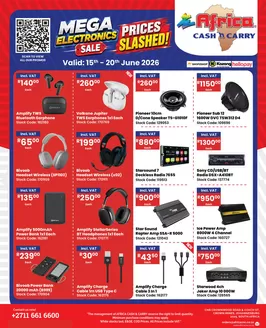 Africa Cash & Carry catalogue | Monday Promo | 2026-06-15T00:00:00.000Z - 2026-06-20T00:00:00.000Z