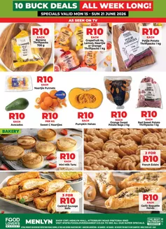 Food Lover's Market catalogue | 10 Buck Week - Menlyn - 15 - 21 June 2026 | 2026-06-14T00:00:00.000Z - 2026-06-21T00:00:00.000Z