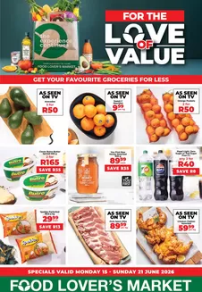 Food Lover's Market catalogue | Mid Month WC 15 21 June 2026 | 2026-06-14T00:00:00.000Z - 2026-06-21T00:00:00.000Z