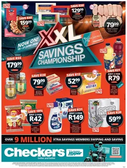 Checkers Hyper catalogue in Middelburg (Mpumalanga) | Checkers XXL Savings Promotion Week 2 Gauteng 15 June | 2026-06-14T00:00:00.000Z - 2026-06-22T00:00:00.000Z